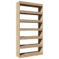 vidaXL Bücherregal/Raumteiler Sonoma-Eiche 100×30×198 cm Holzwerkstoff vidaXL Bücherregal/Raumteiler Sonoma-Eiche 100×30×198 cm Holzwerkstoff