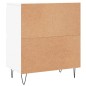 vidaXL Sideboards 3 Stk. Weiß Holzwerkstoff vidaXL Sideboards 3 Stk. Weiß Holzwerkstoff