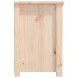 vidaXL TV-Schrank 79x35x52 cm Massivholz Kiefer vidaXL TV-Schrank 79x35x52 cm Massivholz Kiefer