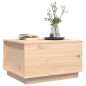 vidaXL Couchtisch 60x50x35 cm Massivholz Kiefer vidaXL Couchtisch 60x50x35 cm Massivholz Kiefer