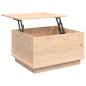 vidaXL Couchtisch 60x50x35 cm Massivholz Kiefer vidaXL Couchtisch 60x50x35 cm Massivholz Kiefer