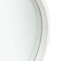 vidaXL Wandspiegel mit Gürtel 40 cm Weiß vidaXL Wandspiegel mit Gürtel 40 cm Weiß