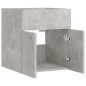 vidaXL Waschbeckenunterschrank Betongrau 41x38,5x46 cm Holzwerkstoff vidaXL Waschbeckenunterschrank Betongrau 41x38,5x46 cm Holzwerkstoff