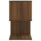 vidaXL Nachttische 2 Stk. Braun Eiche-Optik 50x30x51,5cm Holzwerkstoff vidaXL Nachttische 2 Stk. Braun Eiche-Optik 50x30x51,5cm Holzwerkstoff