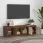 vidaXL TV-Schrank Honigbraun 156x37x45 cm Massivholz Kiefer vidaXL TV-Schrank Honigbraun 156x37x45 cm Massivholz Kiefer