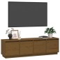 vidaXL TV-Schrank Honigbraun 156x37x45 cm Massivholz Kiefer vidaXL TV-Schrank Honigbraun 156x37x45 cm Massivholz Kiefer