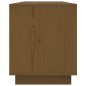 vidaXL TV-Schrank Honigbraun 156x37x45 cm Massivholz Kiefer vidaXL TV-Schrank Honigbraun 156x37x45 cm Massivholz Kiefer