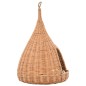 Katzenhaus mit Kissen 40x60 cm Naturweide Tipi Katzenhaus mit Kissen 40x60 cm Naturweide Tipi