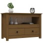 vidaXL TV-Schrank Honigbraun 79x35x52 cm Massivholz Kiefer vidaXL TV-Schrank Honigbraun 79x35x52 cm Massivholz Kiefer