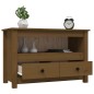 vidaXL TV-Schrank Honigbraun 79x35x52 cm Massivholz Kiefer vidaXL TV-Schrank Honigbraun 79x35x52 cm Massivholz Kiefer