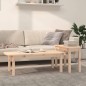 vidaXL 2-tlg. Couchtisch-Set Massivholz Kiefer vidaXL 2-tlg. Couchtisch-Set Massivholz Kiefer