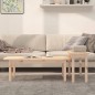 vidaXL 2-tlg. Couchtisch-Set Massivholz Kiefer vidaXL 2-tlg. Couchtisch-Set Massivholz Kiefer