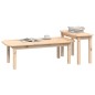 vidaXL 2-tlg. Couchtisch-Set Massivholz Kiefer vidaXL 2-tlg. Couchtisch-Set Massivholz Kiefer