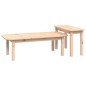 vidaXL 2-tlg. Couchtisch-Set Massivholz Kiefer vidaXL 2-tlg. Couchtisch-Set Massivholz Kiefer