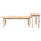vidaXL 2-tlg. Couchtisch-Set Massivholz Kiefer vidaXL 2-tlg. Couchtisch-Set Massivholz Kiefer