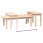 vidaXL 2-tlg. Couchtisch-Set Massivholz Kiefer vidaXL 2-tlg. Couchtisch-Set Massivholz Kiefer