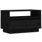 vidaXL TV-Schrank Schwarz 60x35x37 cm Massivholz Kiefer vidaXL TV-Schrank Schwarz 60x35x37 cm Massivholz Kiefer