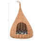 Katzenhaus mit Kissen 40x60 cm Naturweide Tipi Katzenhaus mit Kissen 40x60 cm Naturweide Tipi