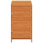 vidaXL Geräteschuppen Braun 55x52x112 cm Massivholz Tanne vidaXL Geräteschuppen Braun 55x52x112 cm Massivholz Tanne
