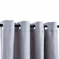 vidaXL Verdunkelungsvorhänge mit Metallösen 2 Stk. Grau 140x245cm vidaXL Verdunkelungsvorhänge mit Metallösen 2 Stk. Grau 140x245cm