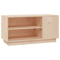 vidaXL TV-Schrank 80x35x40,5 cm Massivholz Kiefer