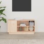 vidaXL TV-Schrank 80x35x40,5 cm Massivholz Kiefer vidaXL TV-Schrank 80x35x40,5 cm Massivholz Kiefer