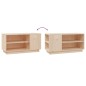 vidaXL TV-Schrank 80x35x40,5 cm Massivholz Kiefer vidaXL TV-Schrank 80x35x40,5 cm Massivholz Kiefer