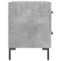 vidaXL Nachttische 2 Stk. Betongrau 40x35x47,5 cm Holzwerkstoff vidaXL Nachttische 2 Stk. Betongrau 40x35x47,5 cm Holzwerkstoff