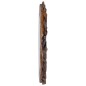 vidaXL Wandspiegel 60 cm Teak Rund vidaXL Wandspiegel 60 cm Teak Rund