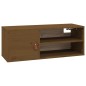 vidaXL Wandschrank Honigbraun 80x30x30 cm Massivholz Kiefer vidaXL Wandschrank Honigbraun 80x30x30 cm Massivholz Kiefer