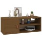 vidaXL Wandschrank Honigbraun 80x30x30 cm Massivholz Kiefer vidaXL Wandschrank Honigbraun 80x30x30 cm Massivholz Kiefer