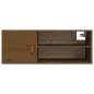 vidaXL Wandschrank Honigbraun 80x30x30 cm Massivholz Kiefer vidaXL Wandschrank Honigbraun 80x30x30 cm Massivholz Kiefer