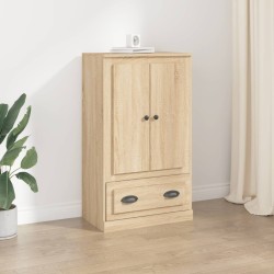 vidaXL Highboard Sonoma-Eiche 60x35,5x103,5 cm Holzwerkstoff