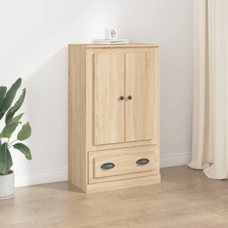 vidaXL Highboard Sonoma-Eiche 60x35,5x103,5 cm Holzwerkstoff
