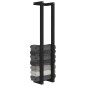 vidaXL Handtuchhalter Schwarz 23x18x110 cm Massivholz Kiefer vidaXL Handtuchhalter Schwarz 23x18x110 cm Massivholz Kiefer