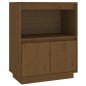 vidaXL Sideboard Honigbraun 60x34x75 cm Massivholz Kiefer vidaXL Sideboard Honigbraun 60x34x75 cm Massivholz Kiefer