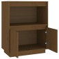 vidaXL Sideboard Honigbraun 60x34x75 cm Massivholz Kiefer vidaXL Sideboard Honigbraun 60x34x75 cm Massivholz Kiefer