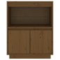 vidaXL Sideboard Honigbraun 60x34x75 cm Massivholz Kiefer vidaXL Sideboard Honigbraun 60x34x75 cm Massivholz Kiefer