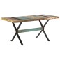 vidaXL Esstisch 160x80x76 cm Altholz Massiv vidaXL Esstisch 160x80x76 cm Altholz Massiv