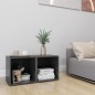 vidaXL TV-Schränke 2 Stk. Hochglanz-Grau 37x35x37 cm Holzwerkstoff vidaXL TV-Schränke 2 Stk. Hochglanz-Grau 37x35x37 cm Holzwerkstoff