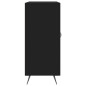 vidaXL Sideboard Schwarz 90x34x80 cm Holzwerkstoff vidaXL Sideboard Schwarz 90x34x80 cm Holzwerkstoff
