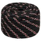 vidaXL Bootsseil Schwarz 20 mm 50 m Polypropylen vidaXL Bootsseil Schwarz 20 mm 50 m Polypropylen