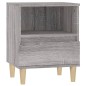 vidaXL Nachttisch Grau Sonoma 40x35x50 cm vidaXL Nachttisch Grau Sonoma 40x35x50 cm
