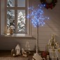 vidaXL Weihnachtsbaum 140 LEDs 1,5 m Blau Weide Indoor Outdoor vidaXL Weihnachtsbaum 140 LEDs 1,5 m Blau Weide Indoor Outdoor