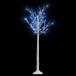 vidaXL Weihnachtsbaum 140 LEDs 1,5 m Blau Weide Indoor Outdoor vidaXL Weihnachtsbaum 140 LEDs 1,5 m Blau Weide Indoor Outdoor