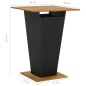 vidaXL 5-tlg. Gartenbar-Set mit Kissen Poly Rattan Schwarz vidaXL 5-tlg. Gartenbar-Set mit Kissen Poly Rattan Schwarz