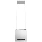 vidaXL Hängende Inselhaube Touch-Sensor LCD 37 cm Edelstahl vidaXL Hängende Inselhaube Touch-Sensor LCD 37 cm Edelstahl