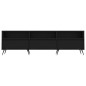 vidaXL TV-Schrank Schwarz 150x30x44,5 cm Holzwerkstoff vidaXL TV-Schrank Schwarz 150x30x44,5 cm Holzwerkstoff