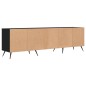 vidaXL TV-Schrank Schwarz 150x30x44,5 cm Holzwerkstoff vidaXL TV-Schrank Schwarz 150x30x44,5 cm Holzwerkstoff