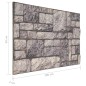 vidaXL 3D-Wandpaneele 10 Stk. Hellgrau Backstein-Optik EPS vidaXL 3D-Wandpaneele 10 Stk. Hellgrau Backstein-Optik EPS